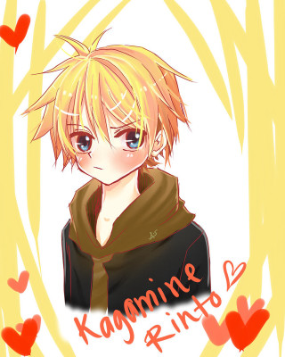 Blonde hair hoodie person drawing - bian shoumin free wallpaper