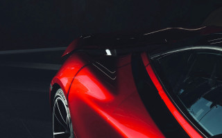 Red sports car night futurism - futurism free wallpaper