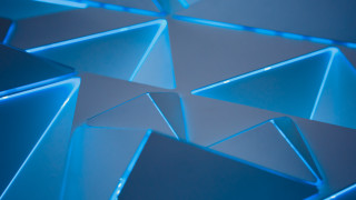 Light blue geometric abstract triangles - geometric abstract art free wallpaper