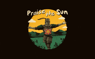 Praise the sun sword flower - a sword and a flower free wallpaper