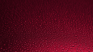 Red water droplets macro girl - kinetic free wallpaper