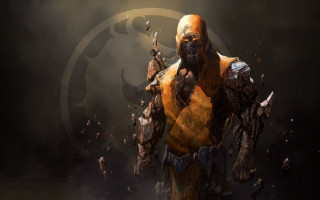 Yellow warrior debris sword shock - 8 k concept art free wallpaper