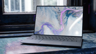 Laptop table window painting glowing - affinity photo free wallpaper