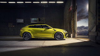Yellow sports car garage night - a yellow sports car free wallpaper