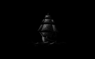 Vase table black background dotty - kinetic free wallpaper
