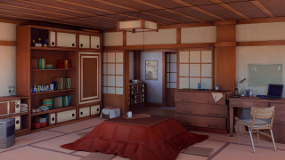 Eishōsai chōki room desktop laptop - low free wallpaper
