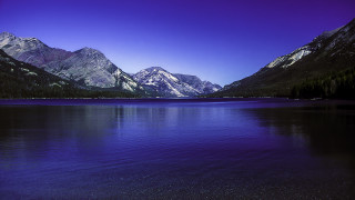 Mountain lake sky stars milkyway - anthony s waters free wallpaper