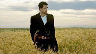 Man suit field grass gun - tall free wallpaper