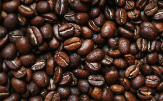 Coffee beans brown black stripes - a brown stripe free wallpaper