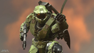 Man green suit gun helmet - a green suit holding free wallpaper