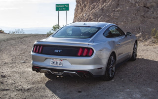 Silver mustang rock formation highway - a highway free wallpaper