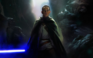 Woman star wars cave lightsaber 2 - a light saber free wallpaper