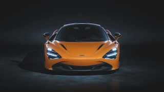 Yellow sportscar darkroom hoodup lights - f 8 aperture free wallpaper