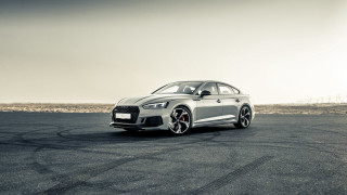 Silver car paved area sky - area free wallpaper