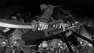 Man sword group blackwhite manga - baiōken eishun free wallpaper for desktop