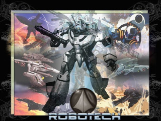 Robotech character gun helmet action - mecha free wallpaper