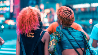 Neon street afrofuturism blonde denim - chinwe chukwuogoroy free wallpaper
