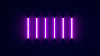 Purple neon light dark room - a minimalist painting free wallpaper
