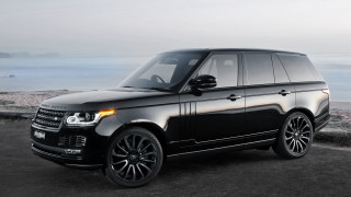 Black range rover ocean cliff - dom qwek free wallpaper