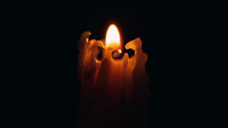 Gothic candle fire breathing molten - a candle free wallpaper
