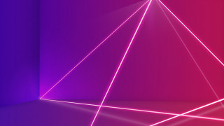 Purple pink holography lines light - the middle of it free wallpaper