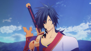 Man sword sky background image - vanita free wallpaper
