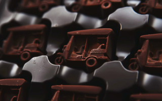 Chocolate truck forklift keyboard micro - cornelia parker free wallpaper