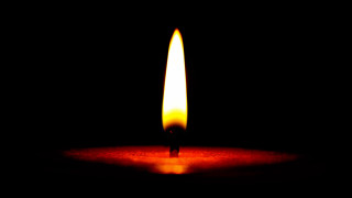 Candle lit red light black - free light wallpaper