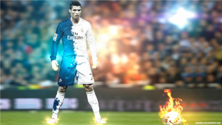 Man soccer field fireball fire - farid mansour free wallpaper
