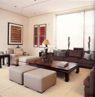 Living room couch ottoman table - the wall free wallpaper