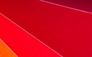 Rainbow paper red background white - a red border free wallpaper