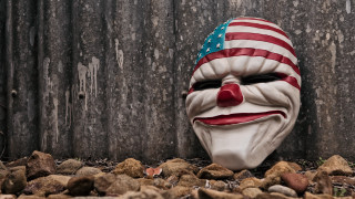 Mask flag rocks wall fence - a wooden fence free wallpaper