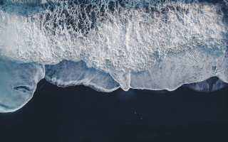 Ocean view waves shore beach - ocean free wallpaper