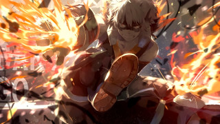 Fire sword man burns embers - his chest free wallpaper