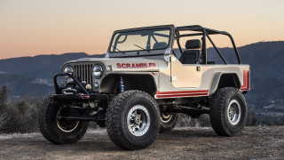 Jeep large bumpers 3d render - derf free wallpaper