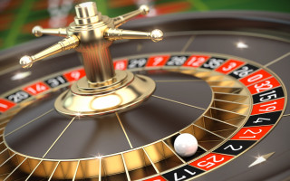 Golden roulette casino chips ball - the top free wallpaper