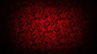 Red black wallpaper swirls leaves 2 - bourgeoi free wallpaper