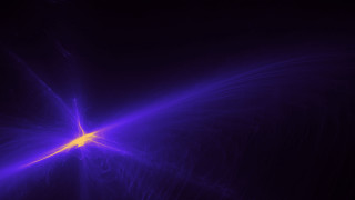 Purple yellow black fractals magic - a yellow center free wallpaper