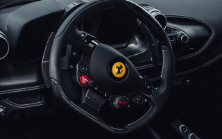 Ferrari dashboard leather steering wheel - bernardo cavallino free wallpaper