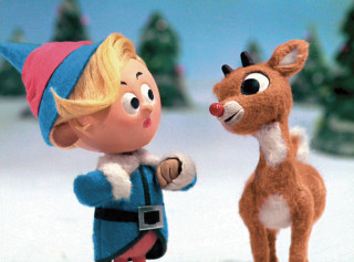 Little boy stuffed deer snow - a little girl free wallpaper