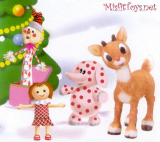 Christmas card girl toys tree - regionalism free wallpaper