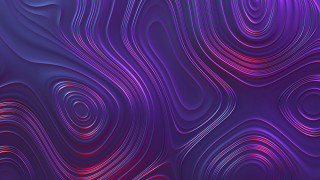Purple waves redlight abstract generative - c4d free wallpaper