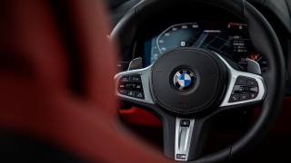 Car dashboard red leather black 2 - f 1. free wallpaper