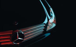 Car headlights dark red ultrafine - an ultrafine free wallpaper for desktop