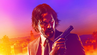 Man gun city dusk fire - dong kingman free wallpaper