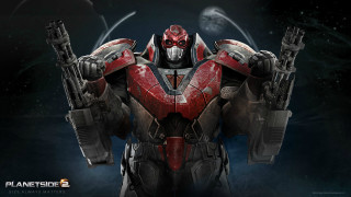 Robot guns helmet arms armor - mecha free wallpaper