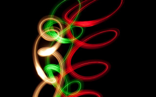 Red green swirl abstract shiny - swirl free wallpaper