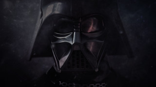 Darth vader helmet starry sky - a darth vader helmet free wallpaper