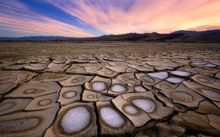 Desert landscape clouds rocks beach - a few rock free wallpaper for desktop