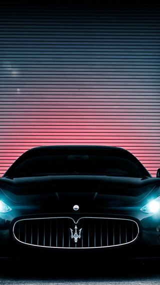 Maserati car red blue wall - andrew law free wallpaper